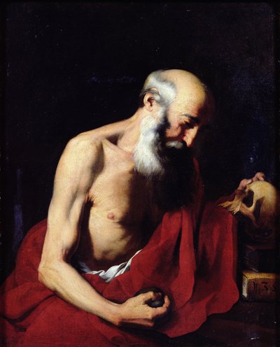 St. Hieronymus, 1633 von Jusepe de Ribera